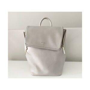 Matt & Nat Light Gray Backpack
